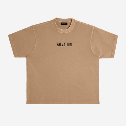 SALVATION OVERSIZED TEE (SANDSTONE BEIGE)