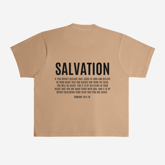 SALVATION OVERSIZED TEE (SANDSTONE BEIGE)