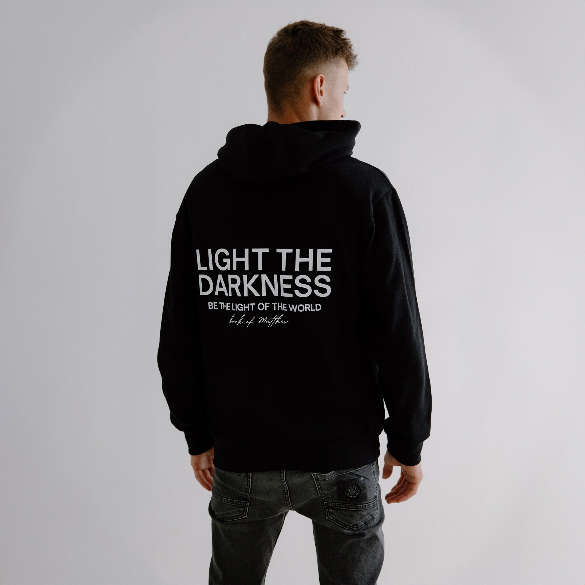 Black sales light hoodie